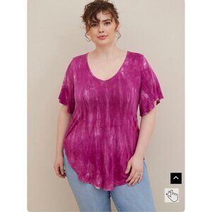 Torrid Super Soft Favorite Tunic Tee Bell Sleeve